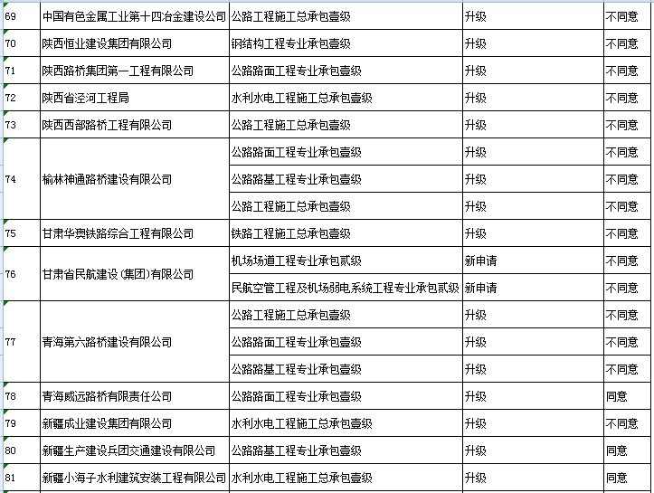 工程设计企业资质升级、增项、新申请、重新核定专家审查意见